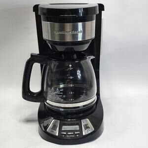 Hamilton Beach 12 Cup Programmable Coffee Maker A12 Excellent Condition.